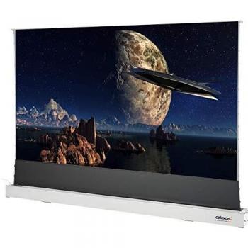 Celexon Pure White Floor Rising Projection Screen 221 x 124cm