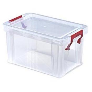 Whitefurze Allstore 1.7 L Storage Case – Silver Clamp