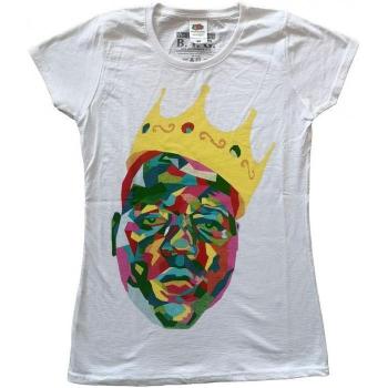 Polo Biggie Smalls Bianco RO3793 con Dettaglio Coroncina