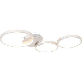 Plafonnier LED 3 niveaux en acier 3 lumières
