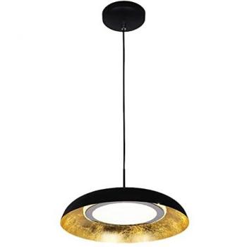 Éclairage Plafonnier LED 12W 3 Températures Cristalrecord Gan Noir