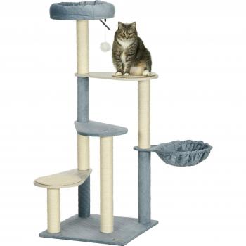 PawHut 118.5cm Cat Tree for Indoor Cats