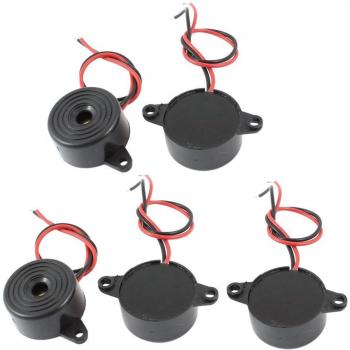 Pack de 5 Alarmes Sonores 85dB DC 3-24V