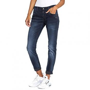 GANG Relax-fit-Jeans 94GERDA, Damen, Gr. 28 (36), dunkelblau, hoher Tragekomfort