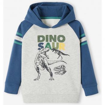 Sweat-shirt à capuche VERTBAUDET bleu moyen avec motif graphique
