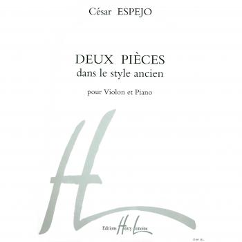 Ensemble de deux pièces dans le style ancien