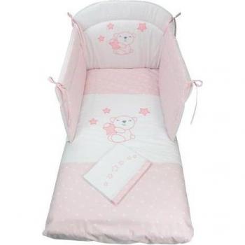 Piumone e Set Lenzuoline Little Stelle Rosa