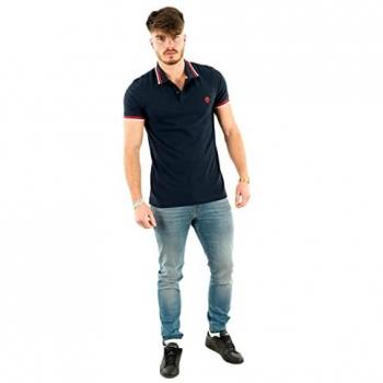 Men’s Timberland Millers River Navy Polo in Small Cotton