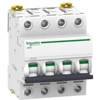Interruttore modulare 10A curva C Schneider Acti9 iC60N