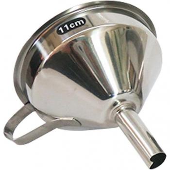 11/13/15cm Stainless Steel Liquid Pouring Funnel