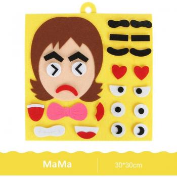 WARMOM DIY Handmade Stickers Toy