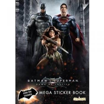 Batman v Superman Dawn of Justice Mega Sticker Book