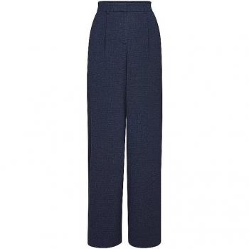 RICH & ROYAL Damen Marlenehose Blau 38
