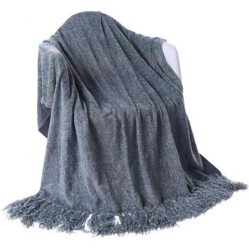 Battilo Decorative Chenille Blanket