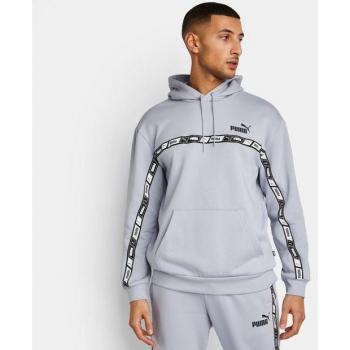 Puma Essentials+ Jersey Grulla Gris para Hombre, talla M, estampado de borreguillo