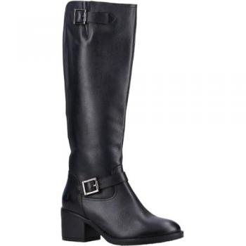 Heidi Black Lace‑Up Boot