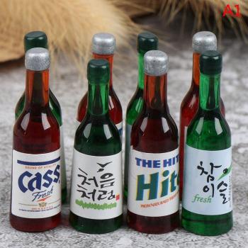 Juego de imitación: 8 mini botellas de vino