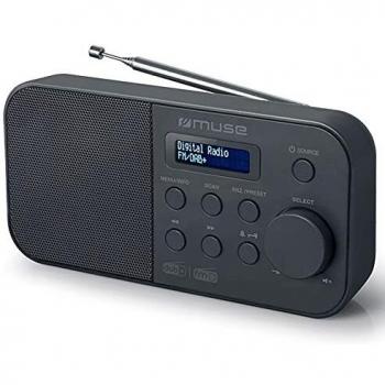 MUSE M109DB Radio réveil et double alarme FM/DAB+