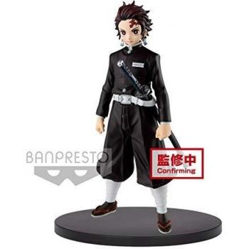 Figura banpresto kimetsu no yaiba demon slayer tanjiro kamado uniforme