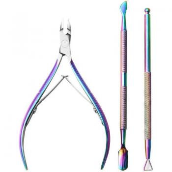 Outil de soin des ongles en acier inoxydable