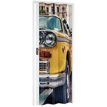 Porta Soffietto Moderno Interne 115x214 cm PVC Vera