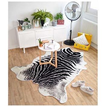 Tapis Imitation Zèbre