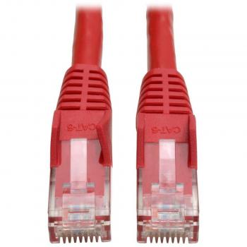 Tripp Lite N201‑002‑RD Red Cat 6 1Gbps Snag‑Free Patch Lead