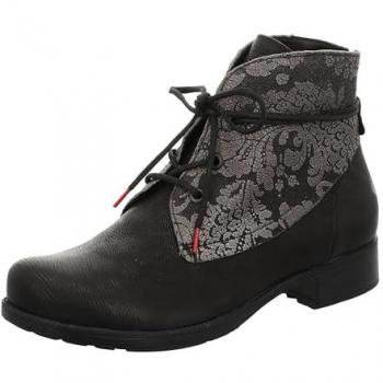 Think! Stilvolle Schnürstiefelette für Damen in Schwarz