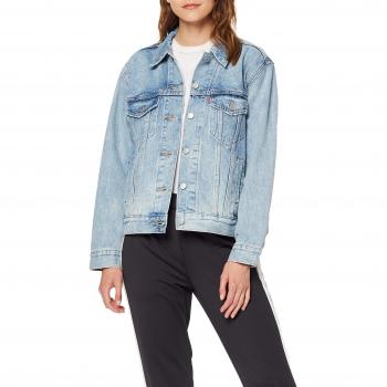 Levi's Ex-Boyfriend Trucker, Chaqueta Denim, Azul, Large Mujer