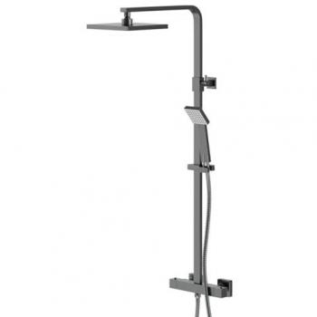 Colore Square Handset and Riser Shower