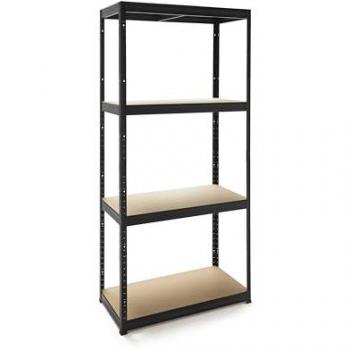 Max Estantería 150×60×30 cm – Metal y MDF, 175 kg por baldosa