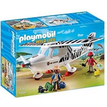 Playmobil Wild Life Safari Flugzeug für Kinder ab 4 Jahren