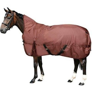 Tissu d’isolation PFIFF 101127 – couverture pour cheval marron 165 cm