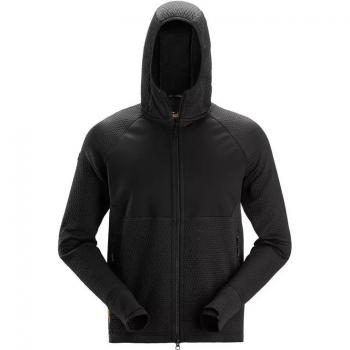 Snickers Hoodie Lavoro con Zip Nero