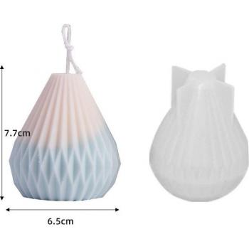 Moule à bougie en forme de poire en silicone