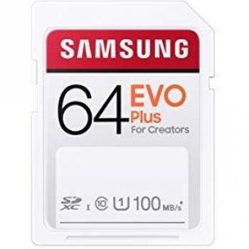 Samsung EVO Plus 64 GB Unidad de Memoria SDHC UHS‑I