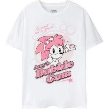 Sonic The Hedgehog Dames T-shirt met Korte Mouwen
