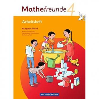 Mathefreunde 4. Schuljahr. Arbeitsheft mit Lernstandsseiten. Nord