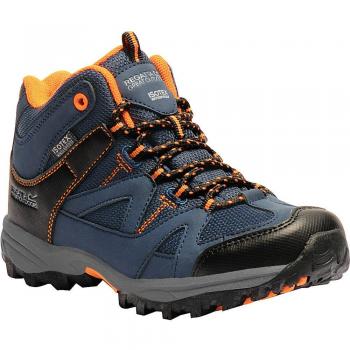 Botas de Senderismo Regatta Gatlin Mid, Unisex Niños, Color Azul