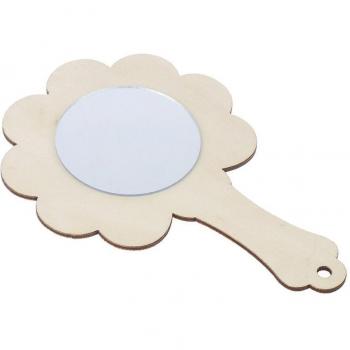 Kit de Madera Blanca para Crear Espejos Artísticos