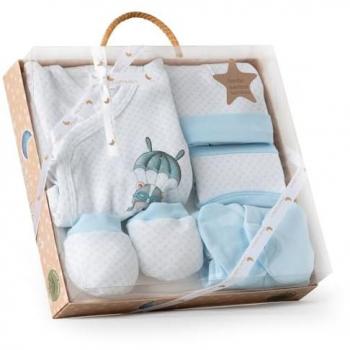 Interbaby Set Ropa Bebé 5 Unidades Manga Larga