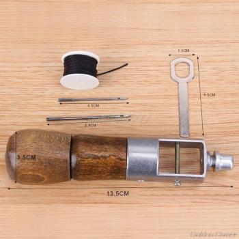 Leathercraft Awl and Thread Kit for Leather