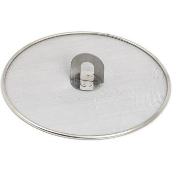 Couvercle de cuisine en acier inoxydable pour huile chaude