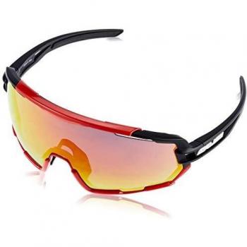 Salice 020 RW NERO/RW ROSSO Gafas de Sol para Hombre Negras