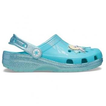 Clog azul Crocs Frozen Elsa Kids