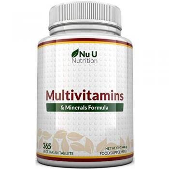 Nu U Nutrition Multivitamins and Minerals Formula 365 Tablets