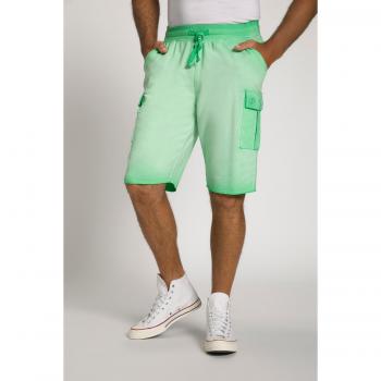 Pantaloni corti da jogging uomo verde con tasche XXL JP1880