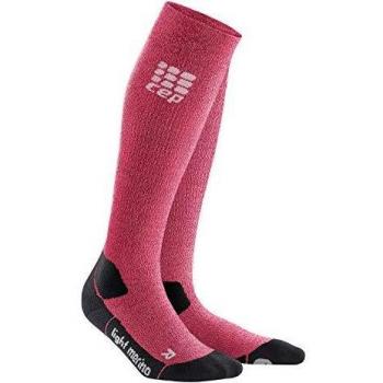 CEP Damen Merino Laufsocken Outdoor Light wild berry