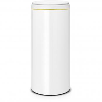 FlipBin 30L, White with Plastic Top