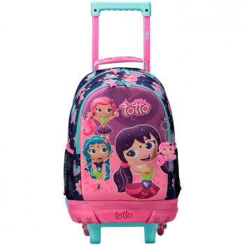 Mochila Totto con buje y portamercados